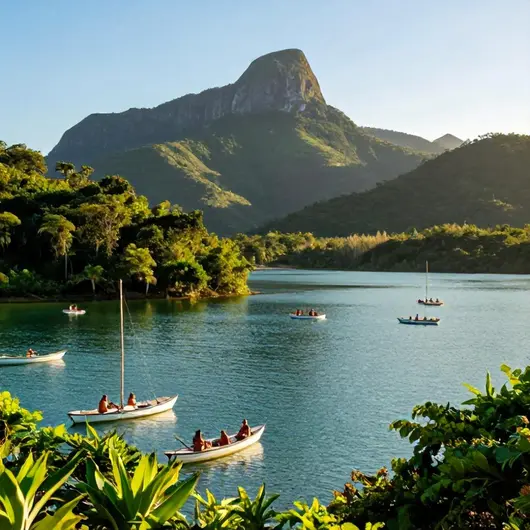 Lagoa Verde: O Paraíso Natural da Ilha Grande